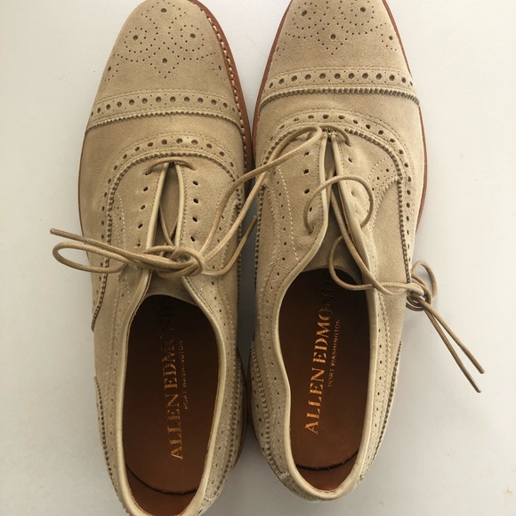 Allen Edmonds Neumok Suede Wingtip 